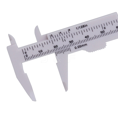 Plastic Sliding Gauge Vernier Caliper WOCR-PW0001-304G-A01-1