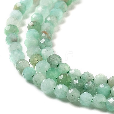 Natural Emerald Beads Strands G-A026-A01-3mm-1