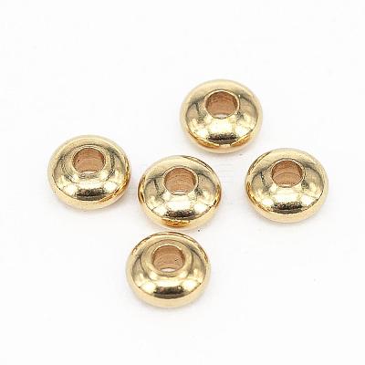Brass Spacer Beads KK-F713-02C-1