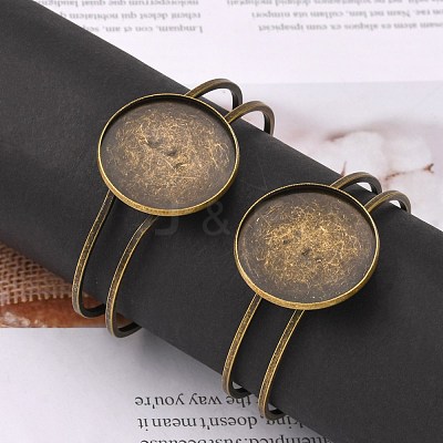 Brass Bangle Making X-MAK-Q011-73AB-30mm-1