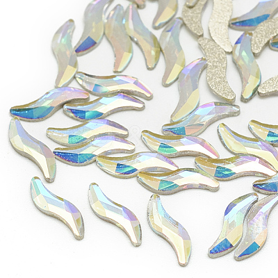 DIY Flat Back K9 Glass Rhinestone Cabochons RGLA-T060-04A-1