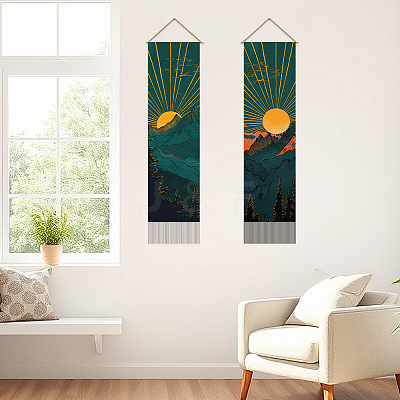 Polyester Wall Hanging Tapestry AJEW-WH0399-134-1