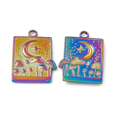 Ion Plating(IP) 304 Stainless Steel Bigs Pendants STAS-B031-16R-1