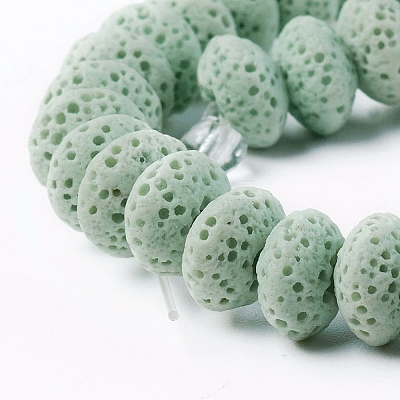 Natural Lava Rock Beads Strands G-F671-01A-11-1