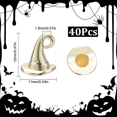 40Pcs Alloy Pendants FIND-SC0006-76LG-1