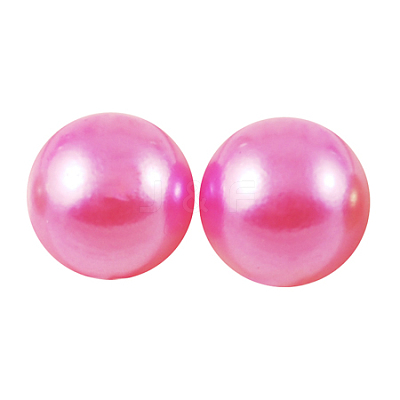 10000pcs ABS Plastic Imitation Pearl Cabochons SACR-S738-4mm-Z6-1