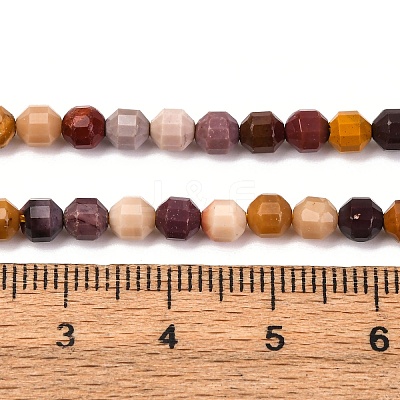 Natural Mookaite Beads Strands G-A260-A29-01-1