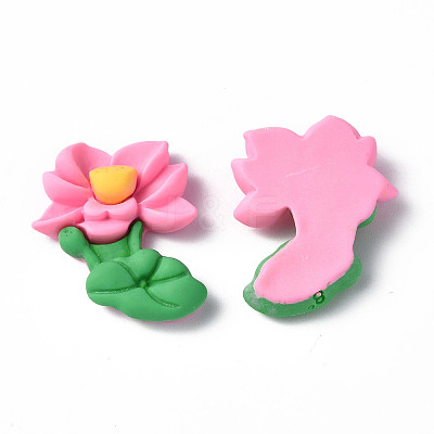 Opaque Resin Cabochons CRES-P023-04B-1