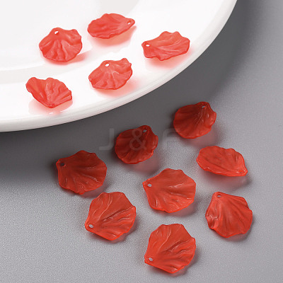 Transparent Frosted Acrylic Pendants MACR-S371-01A-712-1