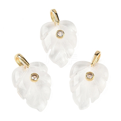 Natural Quartz Crystal Pendants GG-CBA105B-01D-G-1