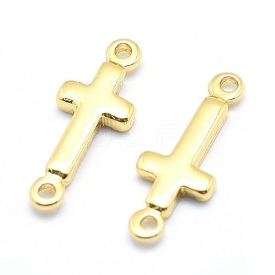 Brass Links Connectors KK-J279-40G-NR-1