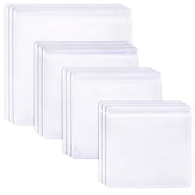20Pcs 4 Styles PVC Anti Oxidation Resealable Bags AJEW-TA0002-25-1