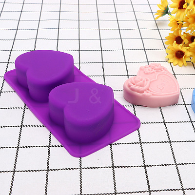 Heart DIY Food Grade Silicone Molds PW-WG91126-01-1
