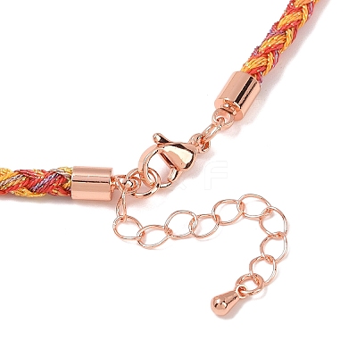 3.5MM Round Nylon Cotton Cord Necklace Making NJEW-C106-03RG-06-1