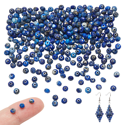 2 Strands Natural Lapis Lazuli Beads Strands G-NB0005-77-1