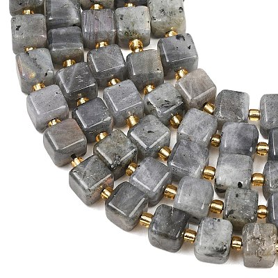 Natural Labradorite Beads Strands G-F832-A09-01-1