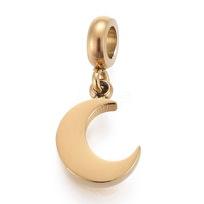 Ion Plating(IP) 304 Stainless Steel Charms STAS-F259-014G-1