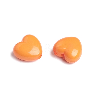 Opaque Acrylic Beads SACR-10X11-1
