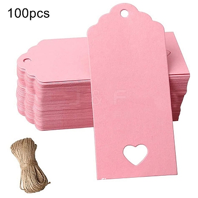 100Pcs Paper Label PW-WG91D77-01-1