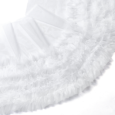 Polyester Lace Ribbon OCOR-WH0105-198-1