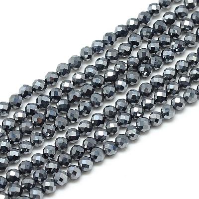 Terahertz Stone Beads Strands G-S152-10-2mm-1