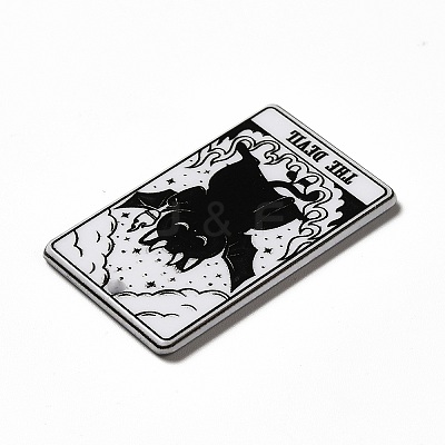 Tarot Theme Printed Acrylic Pendants MACR-G061-04-1