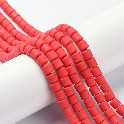 Handmade Polymer Clay Bead Strands X-CLAY-ZX006-01-21-1