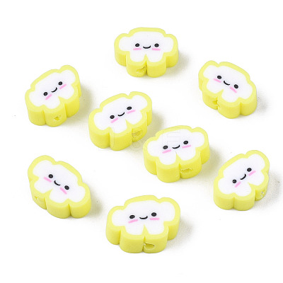 Handmade Polymer Clay Beads LS-X-CLAY-N008-033H-1