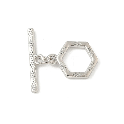 Alloy Toggle Clasps FIND-B047-10P-1