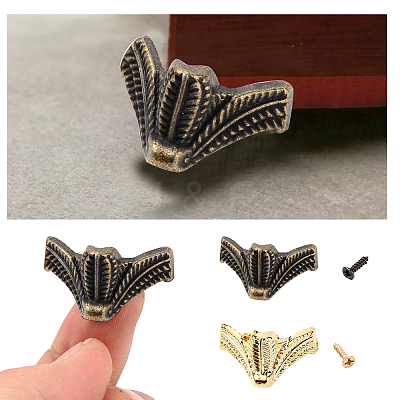24 Stes 2 Colours Zinc Alloy Bracket FIND-GF0001-79-1