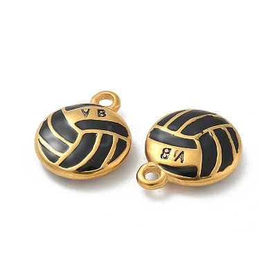 Ion Plating(IP) 304 Stainless Steel Pendants STAS-R008-09G-04-1