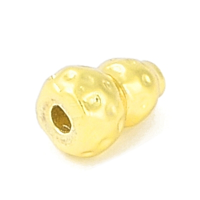 Brass Pave Clear Cubic Zirconia Beads KK-F875-14G-1