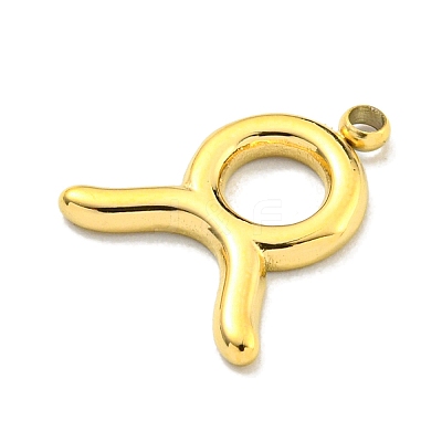 Real 18K Gold Plated PVD Vacuum Plating 304 Stainless Steel Pendants STAS-L278-002G-02-1
