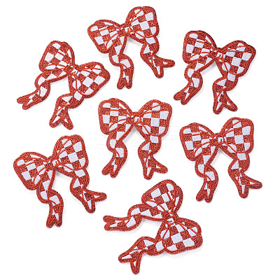 8Pcs Polyester Clothing Patches DIY-TA0015-30C-1