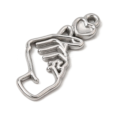 304 Stainless Steel Pendant Cabochon Settings SA-CBA9B1E-07P-1