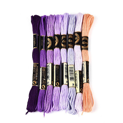 Polyester Embroidery Threads OCOR-WH20074-13B-04A-1