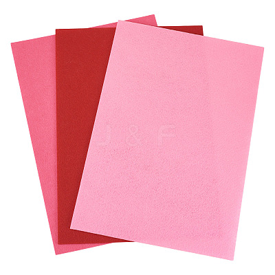 9 Sheets 3 Colors Non-Woven Fabric DIY-TA0013-43B-1
