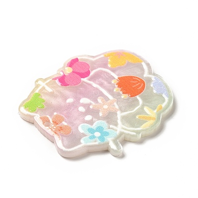 Printed Opaque Acrylic Pendants LS-SACR-G031-01A-1