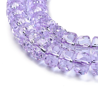 Transparent Glass Beads Strands EGLA-K071-05A-1