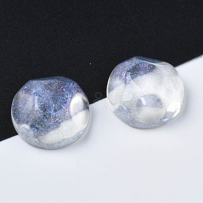 Transparent Resin Cabochons CRES-N031-005A-C05-1