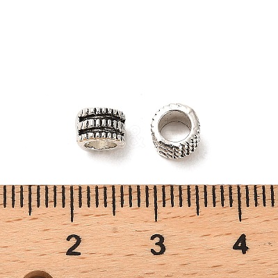 Tibetan Style Alloy European Beads FIND-C043-003AS-1