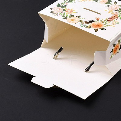 Rectangle Paper Gift Boxes with Handle Rope CON-B010-03B-1