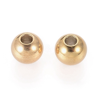 Ion Plating(IP) 202 Stainless Steel Rondelle Spacer Beads STAS-F094-06A-G-1