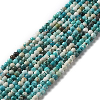 Natural Magnesite Beads Strands G-L555-02A-02-1
