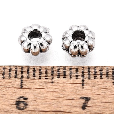 Tibetan Style Alloy Spacer Beads PALLOY-N187-07AS-1