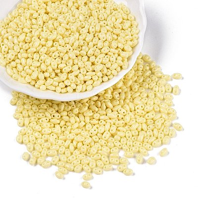 Baking Paint Glass Seed Beads SEED-T006-03B-1