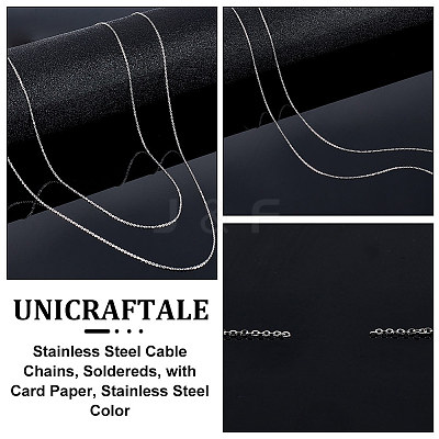 304 Stainless Steel Cable Chains CHS-UN0001-23A-1