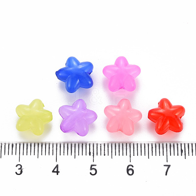 Transparent Acrylic Beads MACR-S373-26E-1
