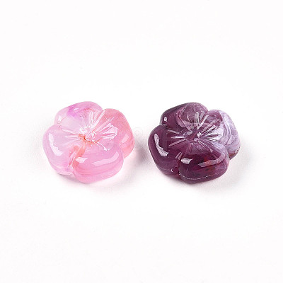 Transparent Acrylic Beads X1-TACR-T028-40D-1