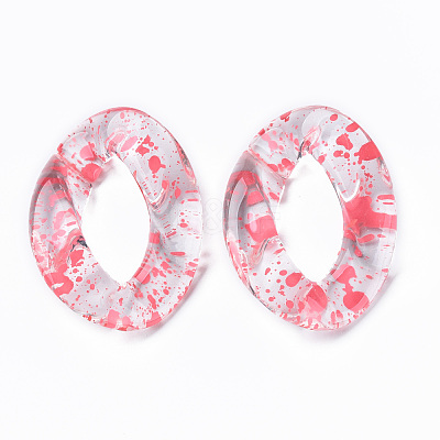 Transparent Acrylic Linking Rings OACR-N009-014A-02-1